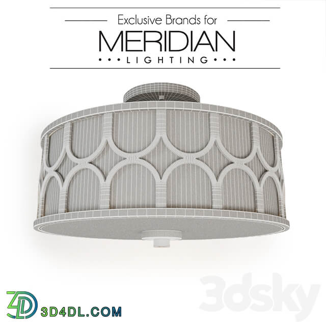 Savoy House Meridian part2 Ceiling lamp 3D Models