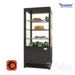 Table refrigerated showcase Stalgast 852171 with products 