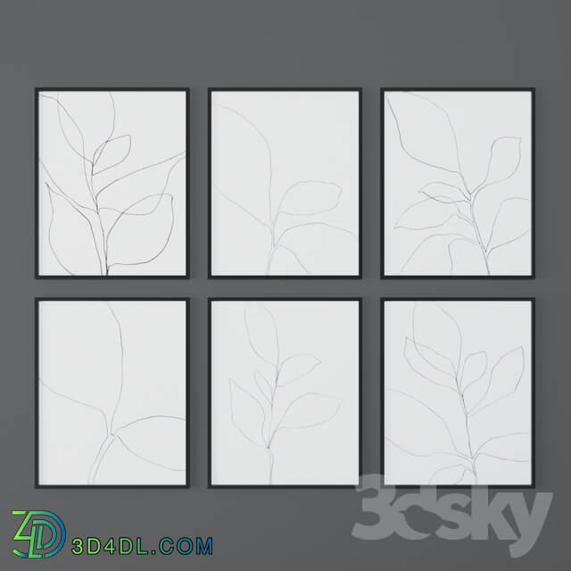 Set of Botanical Posters from MinimalInstant.