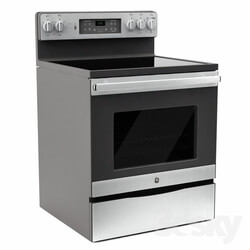 GE Free Standing Electric Cooker JB655SKSS 