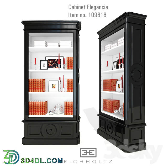 Wardrobe Display cabinets Cabinet Elegancia 109616