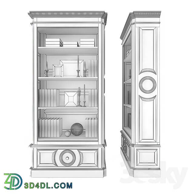 Wardrobe Display cabinets Cabinet Elegancia 109616