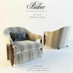 Baker No. 6114C HERMANO CHAIR 