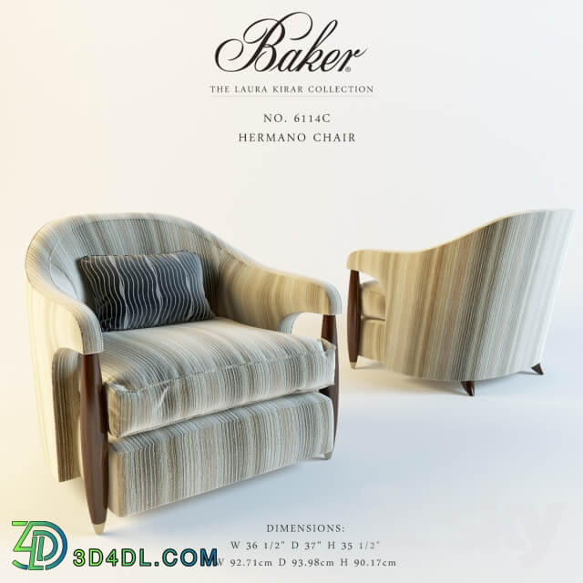 Baker No. 6114C HERMANO CHAIR