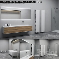 Bathroom furniture set Panta Rel 7 