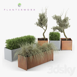 Planterworx RANCH TRUE SQUARE. 3D Models 