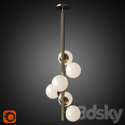 Chandelier Atom Pendant Pendant light 3D Models 