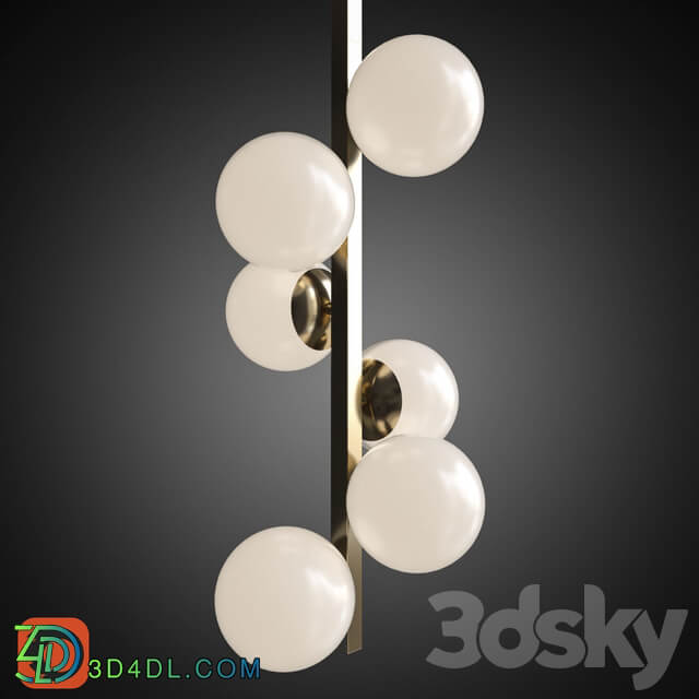 Chandelier Atom Pendant Pendant light 3D Models