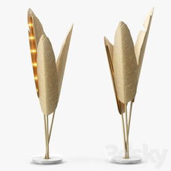 Ginger and Jagger Bananas Floor Lamp 3D Models 