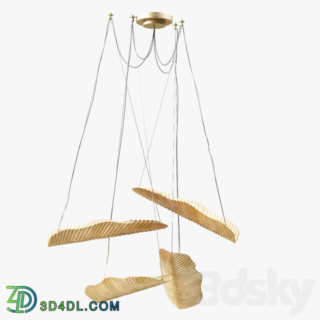 Ginger and Jagger Bananas Suspension Lamp Pendant light 3D Models