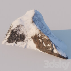 Winter rock 3D Models 