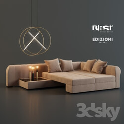 Tradition sofa with Edizioni design 