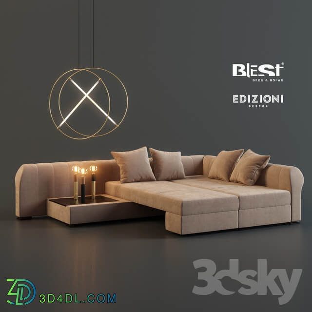 Tradition sofa with Edizioni design