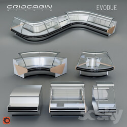 Refrigerated showcase Criocabin Evodue 