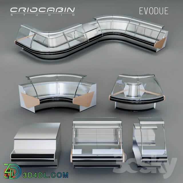 Refrigerated showcase Criocabin Evodue