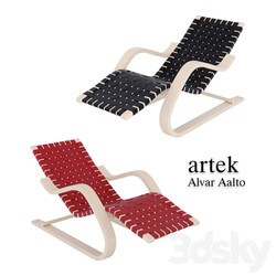 Alvar Aalto Lounge Chair 43 Other 3D Models 