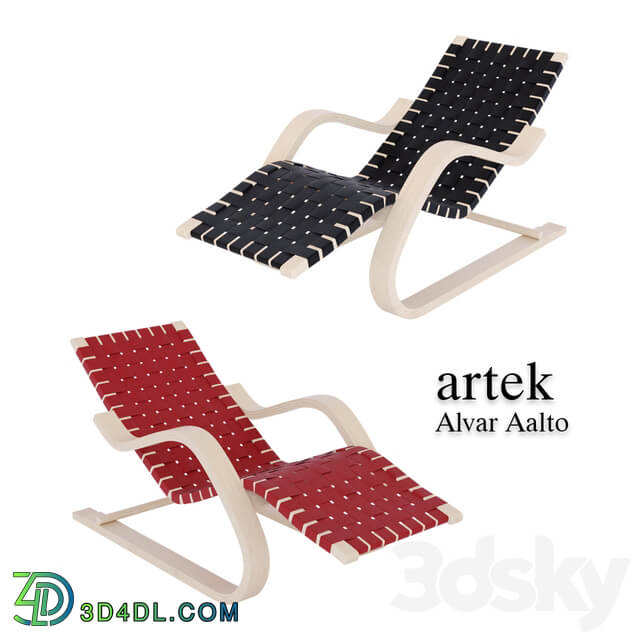 Alvar Aalto Lounge Chair 43 Other 3D Models