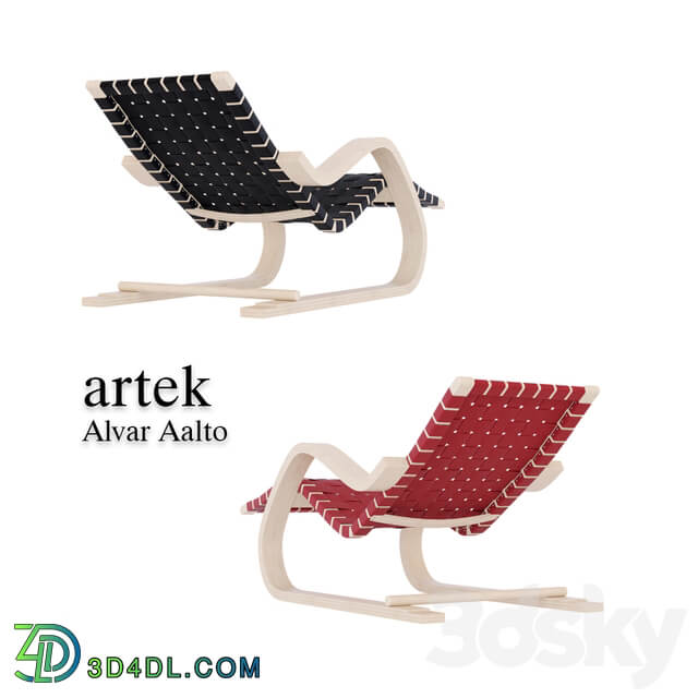 Alvar Aalto Lounge Chair 43 Other 3D Models