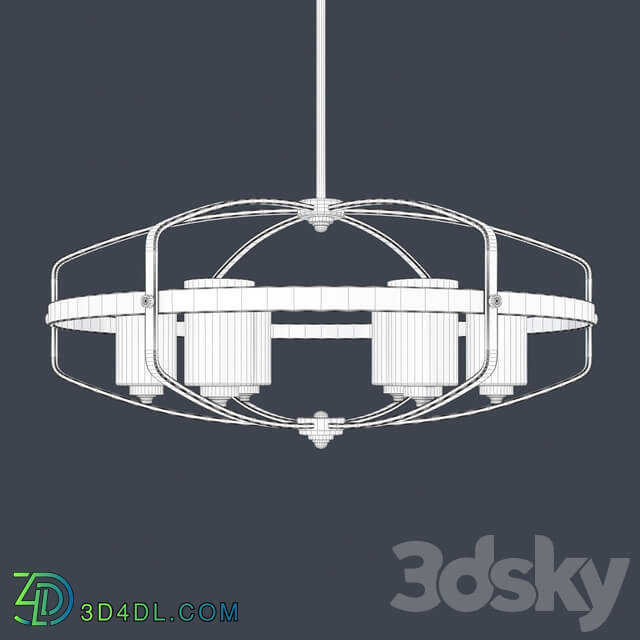 Chandeliers of Kirkland from Savoy House Europe Pendant light 3D Models