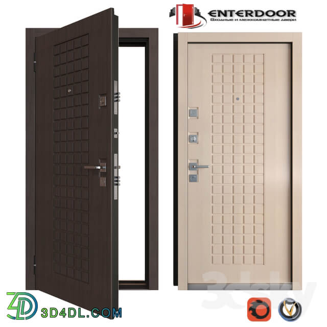 Entrance metal door EnterDoor Kardinal