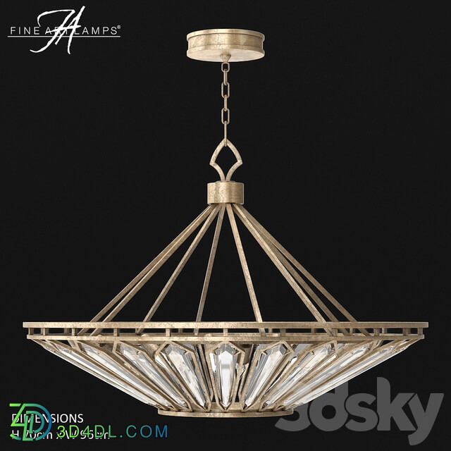 Fine Art Lamps Westminster 885440 Pendant light 3D Models