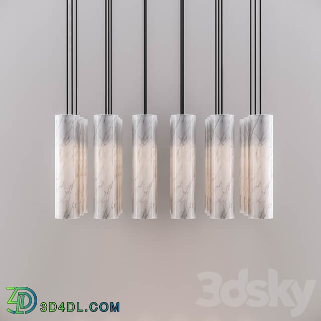 Silo Single Ceiling Light Pietra d 39 Avola Pendant light 3D Models