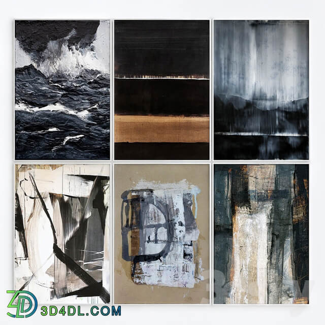 Abstract art frames 9