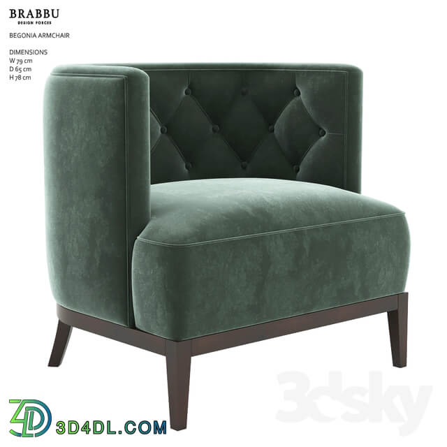 BOURBON ARMCHAIR BRABBU