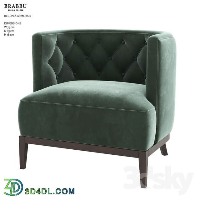 BOURBON ARMCHAIR BRABBU