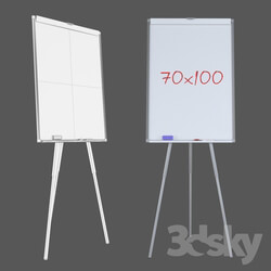 Flipchart Attache 70x100 tripod 