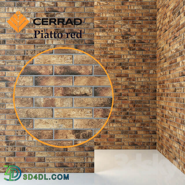 Cerrad Piatto red tiles