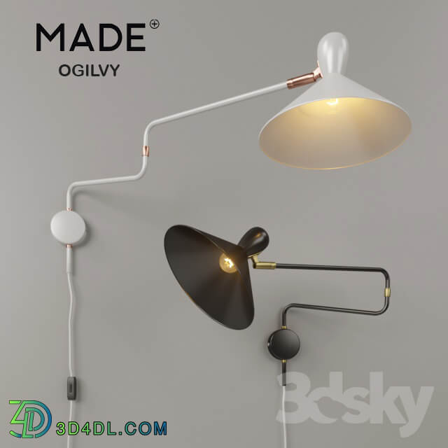 Ogilvy Swing Arm Wall Lamp