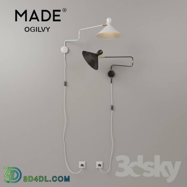 Ogilvy Swing Arm Wall Lamp