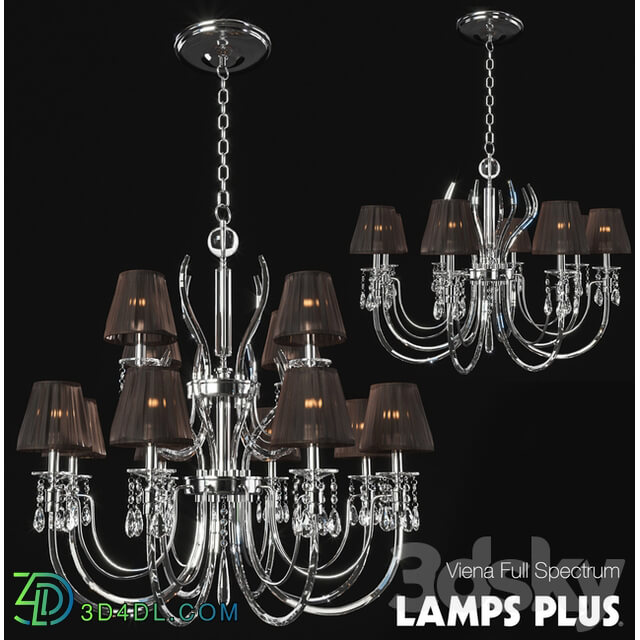 Viena full Pendant light 3D Models