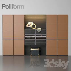 Wardrobe Display cabinets Poliform ds 8 