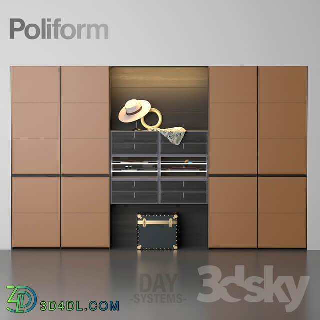 Wardrobe Display cabinets Poliform ds 8