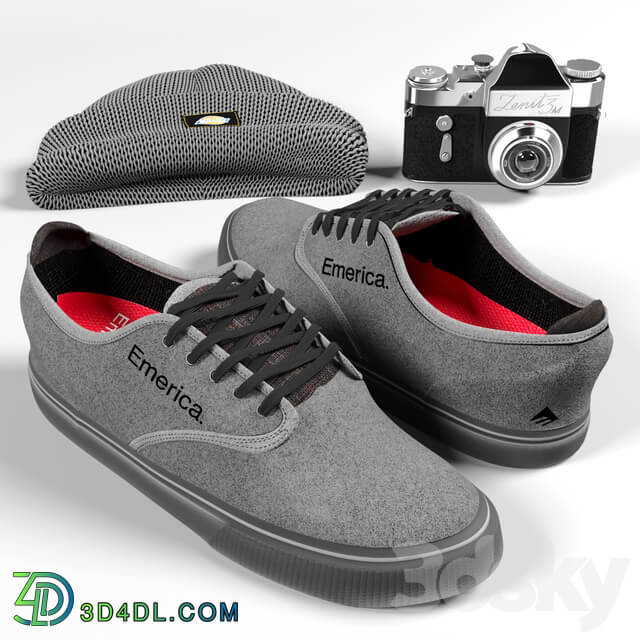 HYIP SET Footwear 3D Models