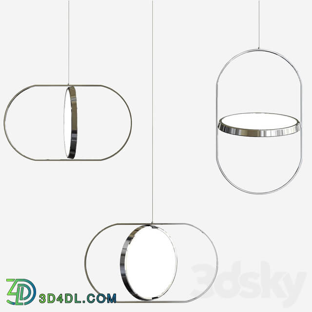 KUU reversible pendant light Pendant light 3D Models