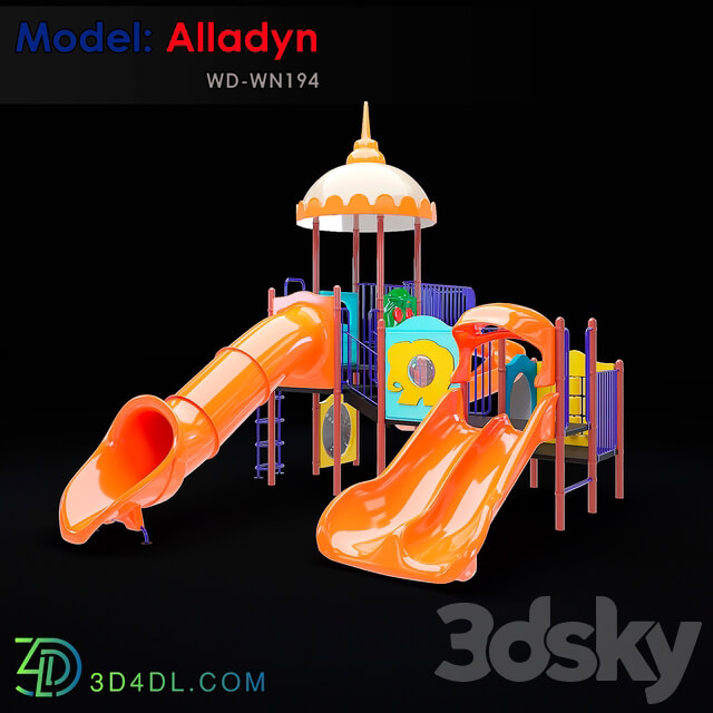 Alladin WD WN194 3D Models