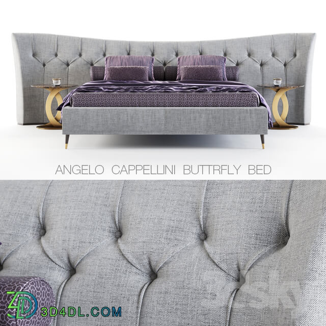 Bed Angelo Cappellini Butterfly bed