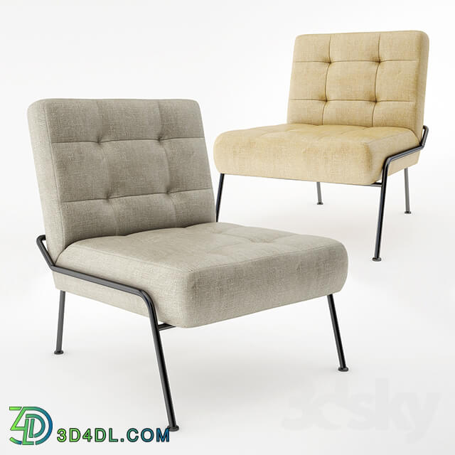 Oswald Tufted Slipper Chair