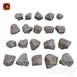 stone 3D Models 