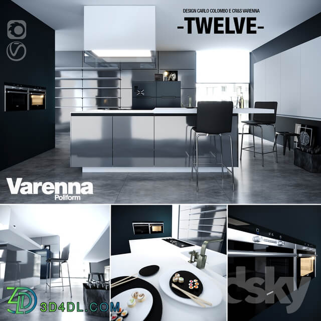 Kitchen Poliform Varenna Twelve