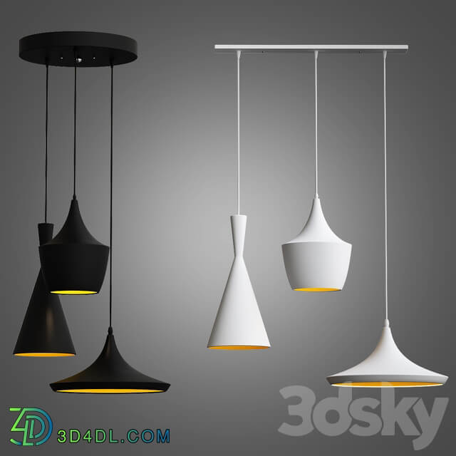 Tom Dixon Beat Light Tall Pendant light 3D Models