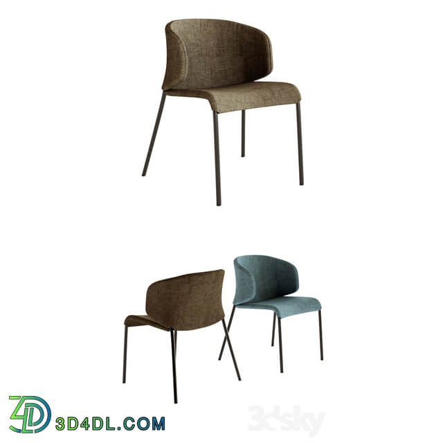 Rodolfo Dordoni Roda Double Chair