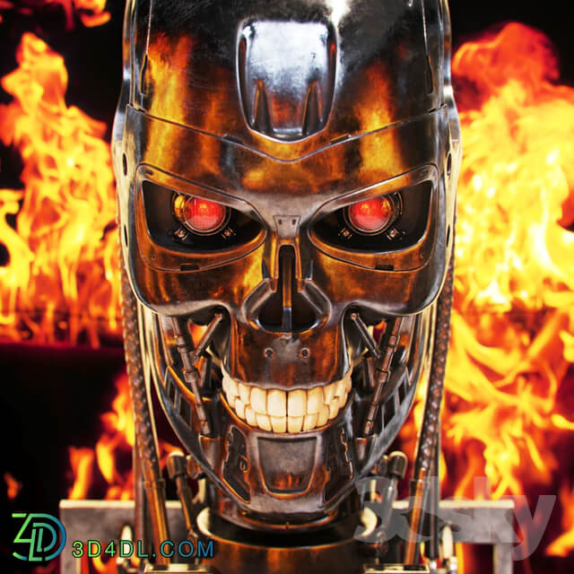 Terminator 2 Bust