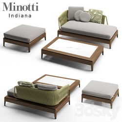 Minotti indiana Other 3D Models 