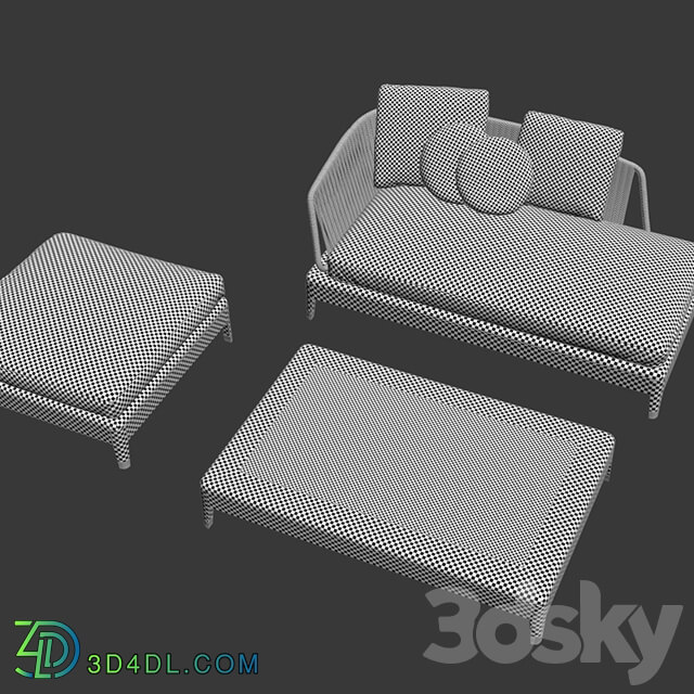 Minotti indiana Other 3D Models