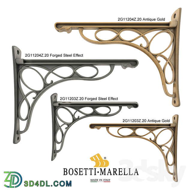 Shelf holders Bosetti Marella. Part 1