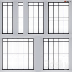 Double glazed panoramic glazing 